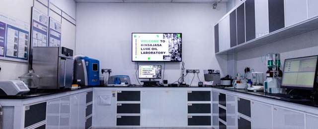 Kinsajasa lube oil analysis laboratory facility
