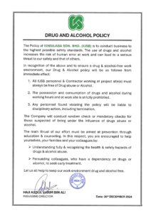 Drug & Alcohol Policy